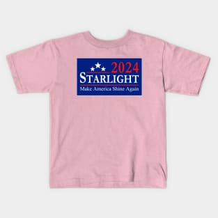 Starlight 2024 Make America Shine Again Kids T-Shirt